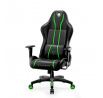 Herní křeslo One 2.0 Normální velikost, černo-zelené