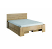 Šuplík pod postel MALTA L1-160, Dub Artisan + Bílá