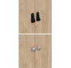 Šatní skříň Real 672, jackson hickory