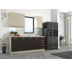 Kuchyňská dolní skříňka CHRISTIO 80ZL-2F-BB, Dub ferrara/Legno tmavé