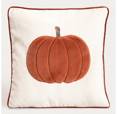 Povlak na polštář PUMPKY s ozdobnou dýní 45x45 cm 749919