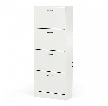 Botník, mdf, bílá, ABO-G1018 WT Botník, mdf, bílá, ABO-G1018 WT