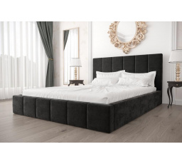 Postel RADO - 200x200, Kovová na plynových zvedácích