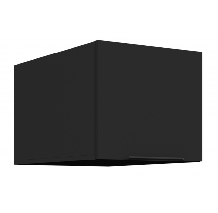 Horní skřínka SIENA - 40 NAGU-36 1F, Černá mat/Černá mat