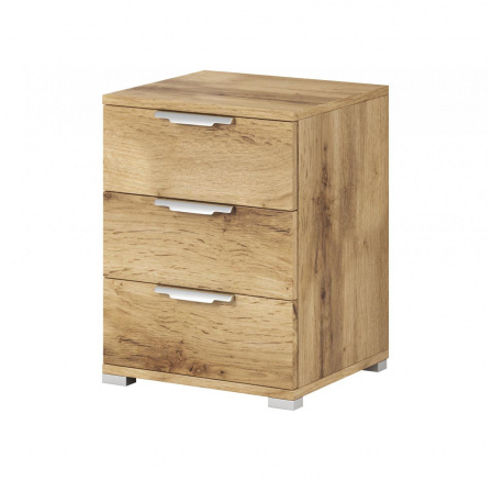 Noční stolek Izzy 3s dub wotan Noční stolek Izzy 3s dub wotan
