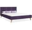 Čalouněná postel - HEAVEN TRINITY (PURPLE)
