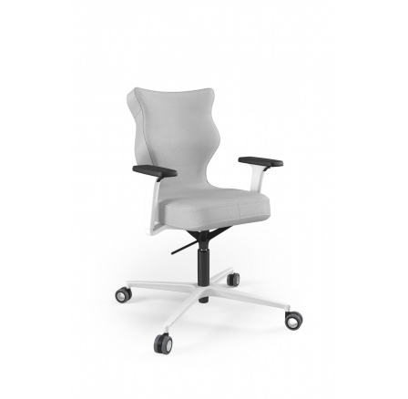 Židle kancelářská otočná ZODIAC PLUS , bílá Vega 03 velikost 6