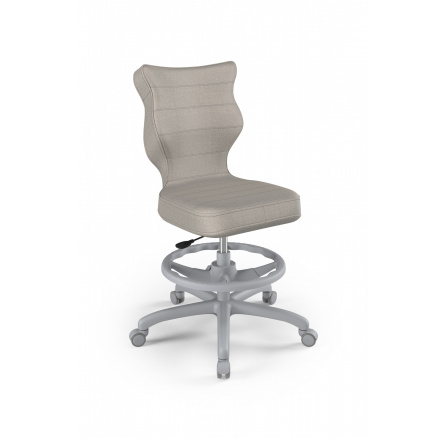 Židle kancelářská Petit, šedá Monolith 03 velikost 6 WK+P