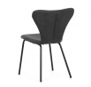 Jídelní židle, šedá, látka, CT-S8010 GREY2
