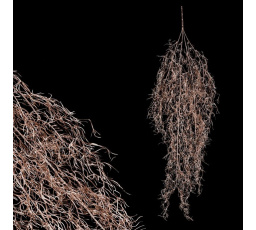 Drátovec - umělý převis, barva měděná