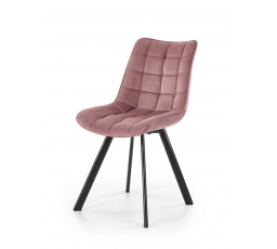 Jídelní židle K332, růžová Velvet 
