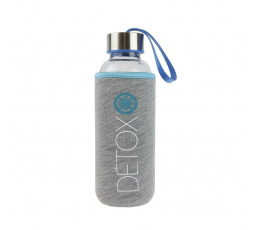 Láhev s neoprenovým obalem 400ml modrá