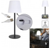 Stolní lampa USB černá