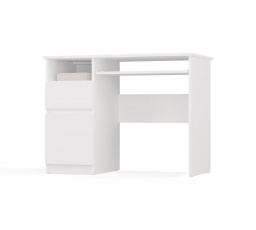 Psací stůl Petros L bílý mat