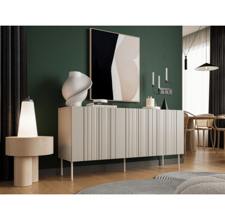 ISLA komoda 150 béžová mat (1 ks)=2 str. )