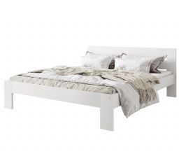 Postel MATILDA 160, Bílá