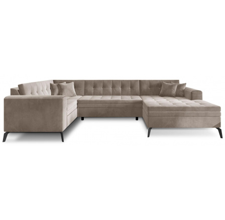 Sedací souprava ve tvaru U MONTEZ, Sola 18 Pravá