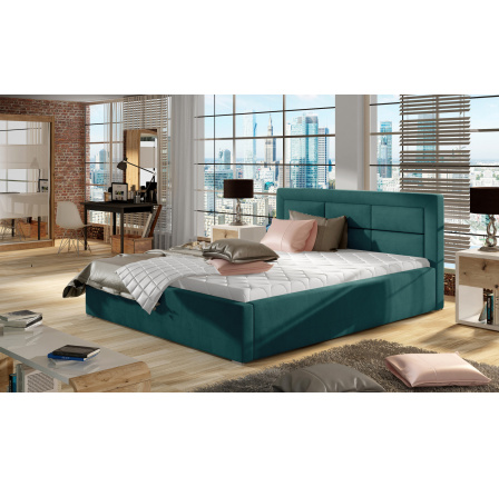 Rosano 140x200 + Dřevěný rošt. Mat Velvet 75 0