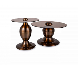 Konferenční stolek CASSIE, FI70 FI50 / měděný potisk