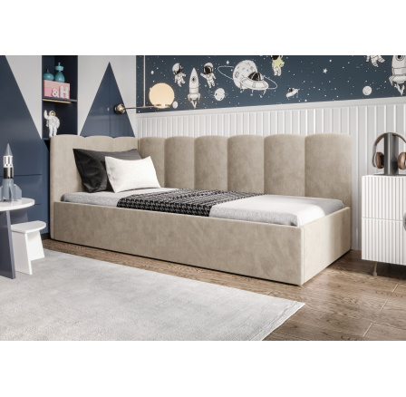 Postel SIMBA - béžová - T13, Levá strana