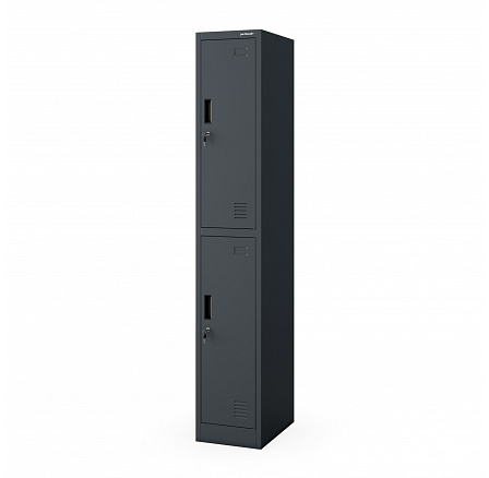 Šatní skříň pro zaměstnance antracitová, 316,5x1850x450 mm: IGOR 1 Plus Šatní skříň pro zaměstnance antracitová, 316,5x1850x450 mm: IGOR 1 Plus