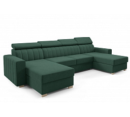 Rohová sedací souprava do U LAOSS, Monolith 37