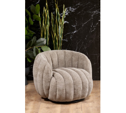 Otočné křeslo FRASER, Béžová