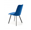Jídelní židle K450, modrý Velvet