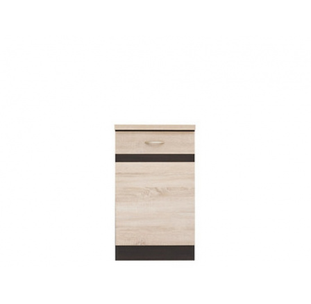 Kuchyně Junona Line, spodní skříňka D1D/50/82 P wenge/dub sonoma