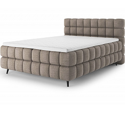 Čalouněná postel - boxspring SABENO 140x200, Royal 20