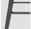 Hocker INU REDUCIDO velur černý 43x48x89 cm 708749