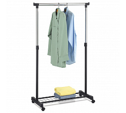 Stojan na šaty, kov, černá, ABD-1210 BK