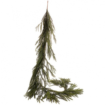 Smrk - umělá girlanda, délka 180 cm, barva zelená