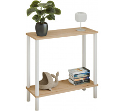 Konzole Claro 80x30 cm - různé barvy na výběr - Dub Artisan, Bílý Mat