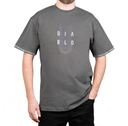 Pánské tričko - Antracitová - Střední