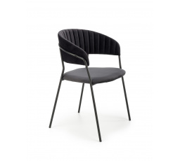 Jídelní židle K426, černý velvet