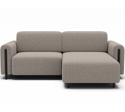 Rohová sedací souprava ACOSSTA - Pravá, Royal 18/Černá