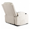Rozkládací Masážní Křeslo BOX Béžový Manšestr