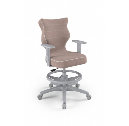 Kancelářské křeslo DUO , Jasmine šedá 08 velikost 6 WK+P