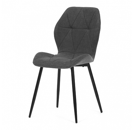 Jídelní židle, šedá, látka, CT-285 GREY2