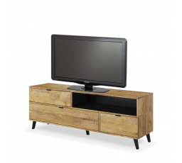 Tv komoda NEST RTV-1 RTV, dub/černá
