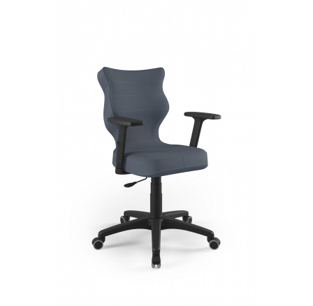 Křeslo kancelářské otočné  UNI , černá Letto 24 velikost 6