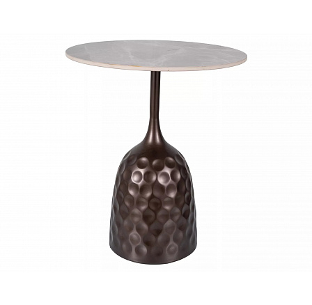 Konferenční stůl MUTTI,Šedá/Antická hnědá