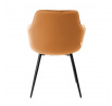 Židle ANDRE velur karamel 56x61x86 cm ALL 847313