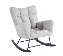 Houpací křeslo Teddy šedé FR4-FXJG