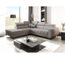 Rohová sedací souprava PORTO 225X255 cm - šedá , levá