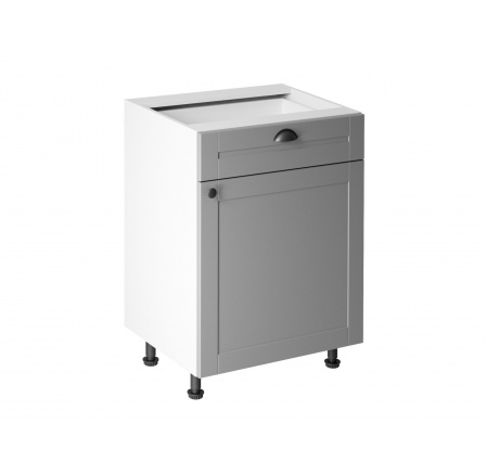 Kuchyňská dolní skříňka Linea D60S1 P/L, Šedá