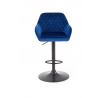Barová židle H103, modrý Velvet