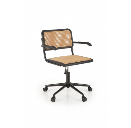 Kancelářské křeslo INCAS hnědé / černé Kancelářské křeslo INCAS hnědé / černé