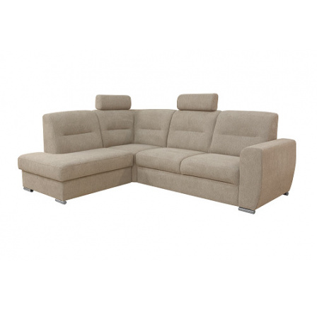 TOBAGO - levá sed. souprava DM-ROH-B2R + 2x ZÁHLAVNÍK - látka SS05  (Rendy lux) "FN" (K250)